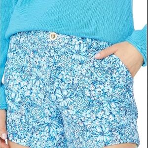 Lilly Pulitzer knit Callahan shorts size 6